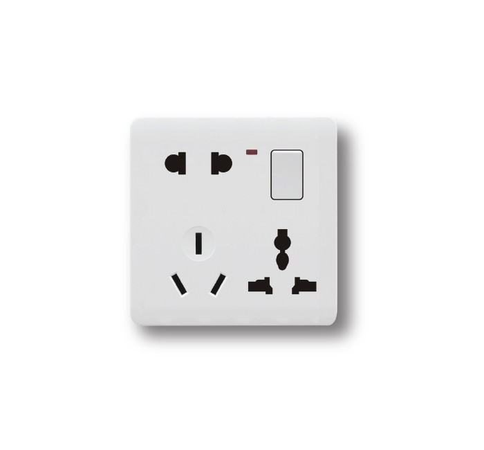 HEE 8-Pin MF Switched Socket