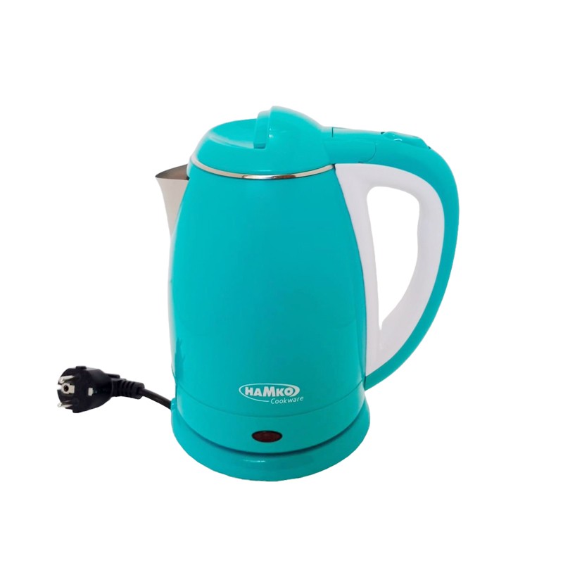 HAMKO Full Plastic Body Kettle-1.8ltr – Blue